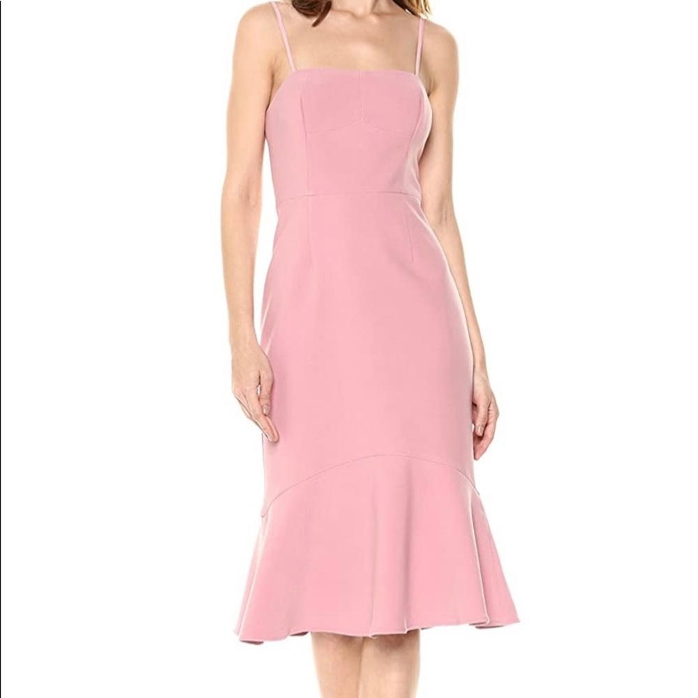 Finders, pink dust midi dress. Never worn w/ tags